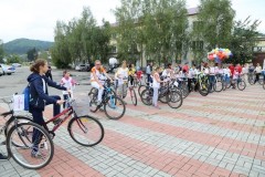 Благотворительный велопробег "Добрый bike" прошел в Горно-Алтайске. Фоторепортаж Владимира Сухова